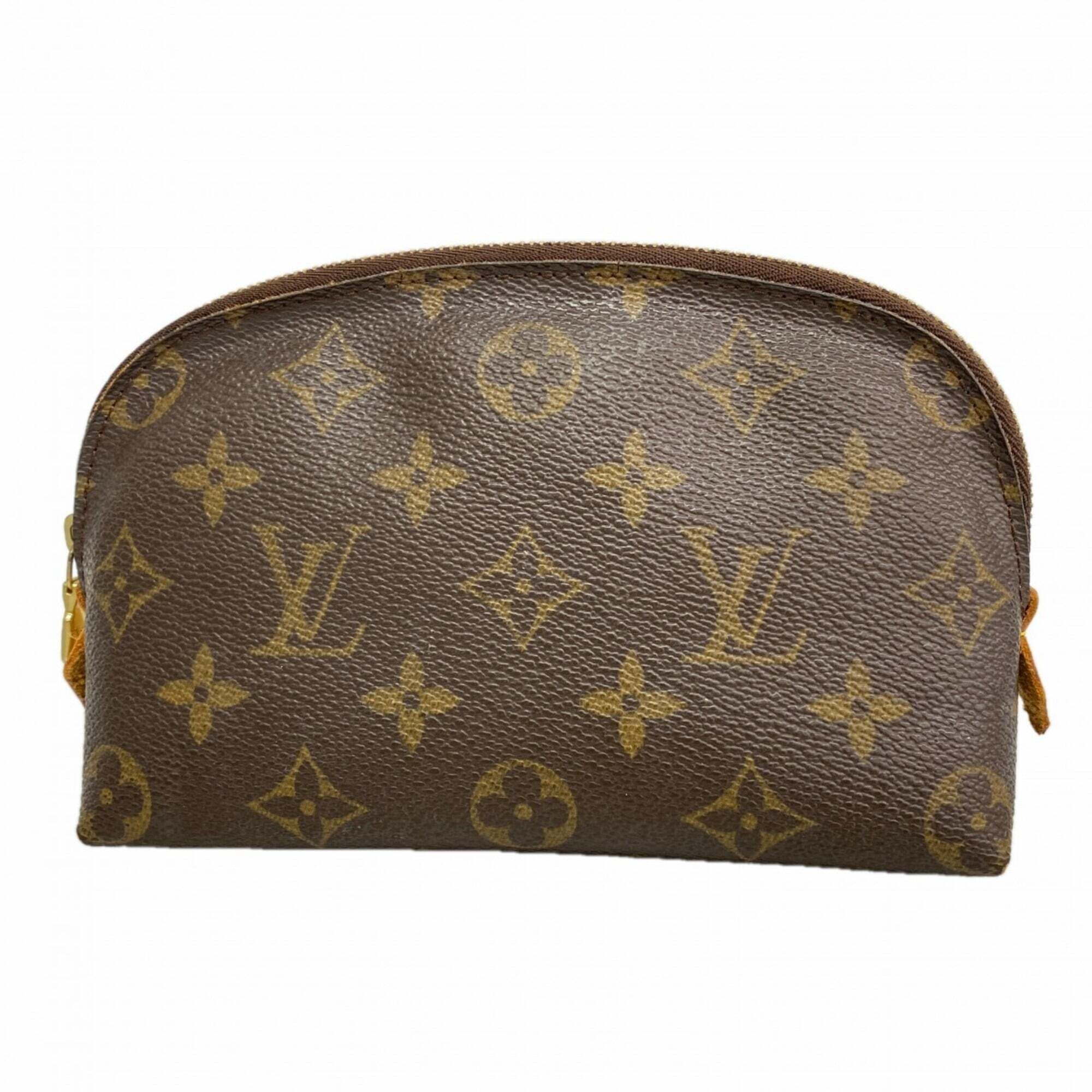 Louis Vuitton Monogram Pochette Tic Pm Bag/Pouch M47515 Brown Women's